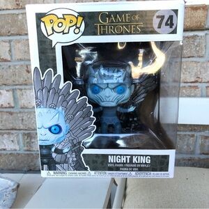 Funko- Game of Thrones. Night King on throne.